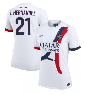 Paris Saint-Germain Lucas Hernandez #21 Bortatröja Dam 2024-25 Kortärmad